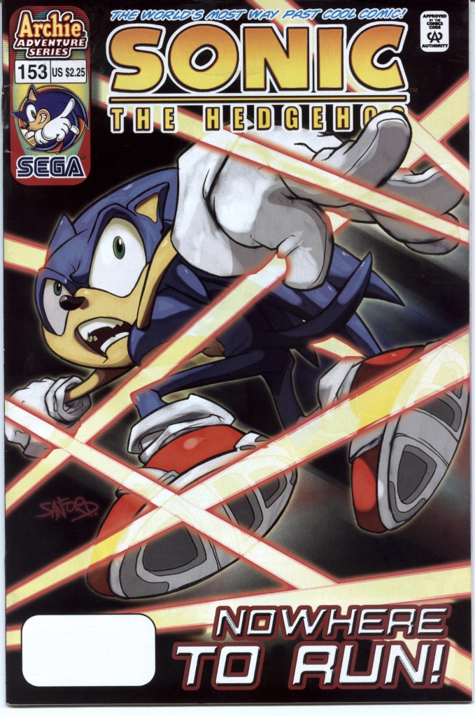Sonic - Archie Adventure Series November 2005 Comic cover page